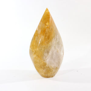 High grade large golden healer crystal flame 3.7kg | ASH&STONE Crystal Shop Auckland NZ