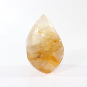 Large golden healer crystal flame 1.88kg | ASH&STONE Crystal Shop Auckland NZ