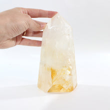 Load image into Gallery viewer, Large golden healer in quartz polished crystal tower 1.64kg | ASH&amp;STONE Crystal Shop Auckland NZ
