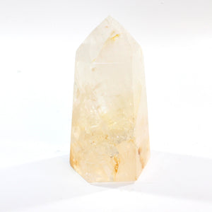 Large golden healer in quartz polished crystal tower 1.64kg | ASH&STONE Crystal Shop Auckland NZ