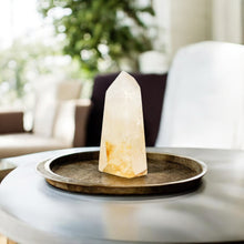 Load image into Gallery viewer, Large golden healer in quartz polished crystal tower 1.64kg | ASH&amp;STONE Crystal Shop Auckland NZ
