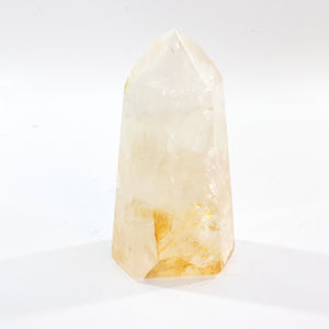 Large golden healer in quartz polished crystal tower 1.64kg | ASH&STONE Crystal Shop Auckland NZ