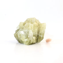 Load image into Gallery viewer, Large green calcite crystal chunk 1.51kg | ASH&amp;STONE Crystals Shop Auckland NZ
