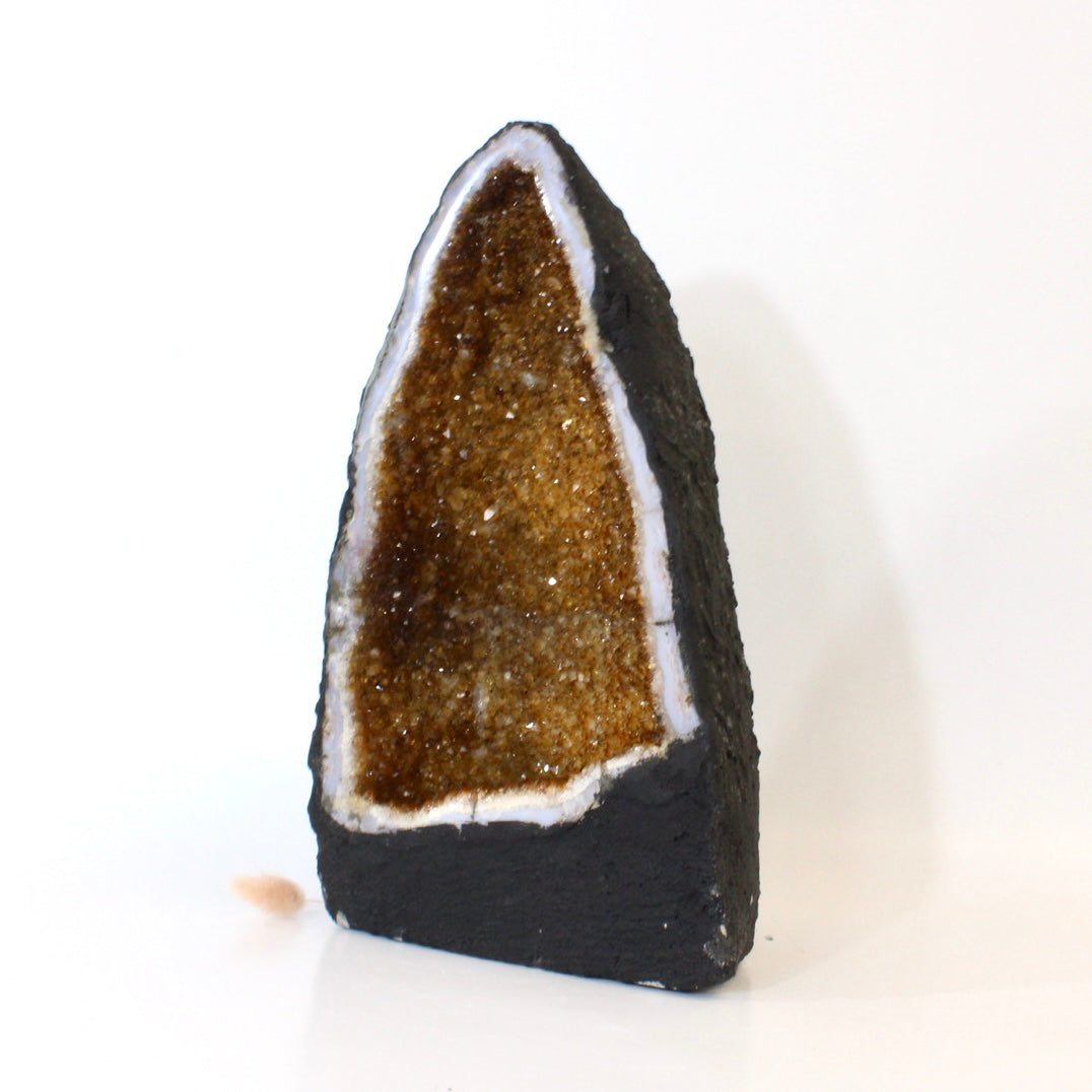 Large citrine crystal cave 8kg | ASH&STONE Crystal Shop Auckland NZ