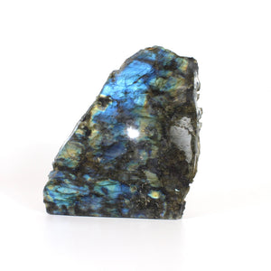 Large labradorite crystal chunk with polished front 3.26kg | ASH&STONE Crystals Shop Auckland NZ