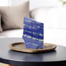 Load image into Gallery viewer, Large lapis lazuli polished crystal free form 6.72kg | ASH&amp;STONE Crystals Shop Auckland NZ
