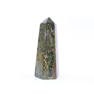 Large ocean jasper polished crystal tower 1.1kg | ASH&STONE Crystal Shop Auckland NZ