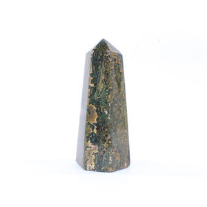 Large ocean jasper polished crystal tower 1.1kg | ASH&STONE Crystal Shop Auckland NZ