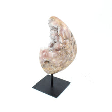 Load image into Gallery viewer, Pink amethyst polished crystal druzy cave on stand 2kg | ASH&amp;STONE Crystal Shop Auckland NZ
