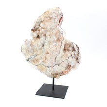 Load image into Gallery viewer, Large pink amethyst crystal druzy on stand 3.16kg | ASH&amp;STONE Crystal Shop Auckland NZ
