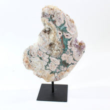 Load image into Gallery viewer, Large pink amethyst crystal druzy on stand 3.16kg | ASH&amp;STONE Crystal Shop Auckland NZ
