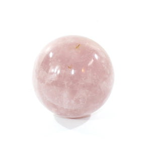 Large rose quartz crystal sphere 4.26kg | ASH&STONE Crystal Shop Auckland NZ