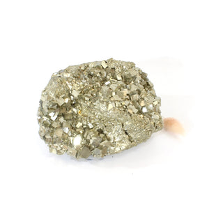 Large high grade raw pyrite crystal chunk 3.69kg | ASH&STONE Crystals Shop Auckland NZ