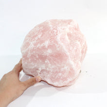 Load image into Gallery viewer, Large rose quartz crystal chunk 17.8kg | ASH&amp;STONE Crystal Shop Auckland NZ
