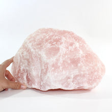 Load image into Gallery viewer, Large rose quartz crystal chunk 17.8kg | ASH&amp;STONE Crystal Shop Auckland NZ
