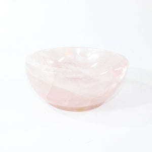 Large rose quartz crystal bowl 1.9kg | ASH&STONE Crystal Shop Auckland NZ