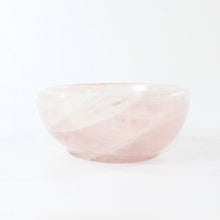 Load image into Gallery viewer, Large rose quartz crystal bowl 1.9kg | ASH&amp;STONE Crystal Shop Auckland NZ
