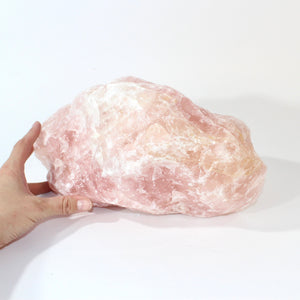 Large rose quartz crystal chunk 10.9kg  | ASH&STONE Crystals Shop Auckland NZ