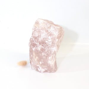 Large rose quartz crystal chunk 1.79kg | ASH&STONE Crystals Shop Auckland NZ