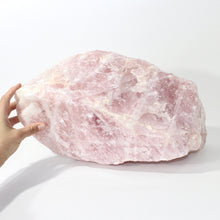 Load image into Gallery viewer, Extra large rose quartz crystal chunk 40kg | ASH&amp;STONE Crystals Shop Auckland NZ
