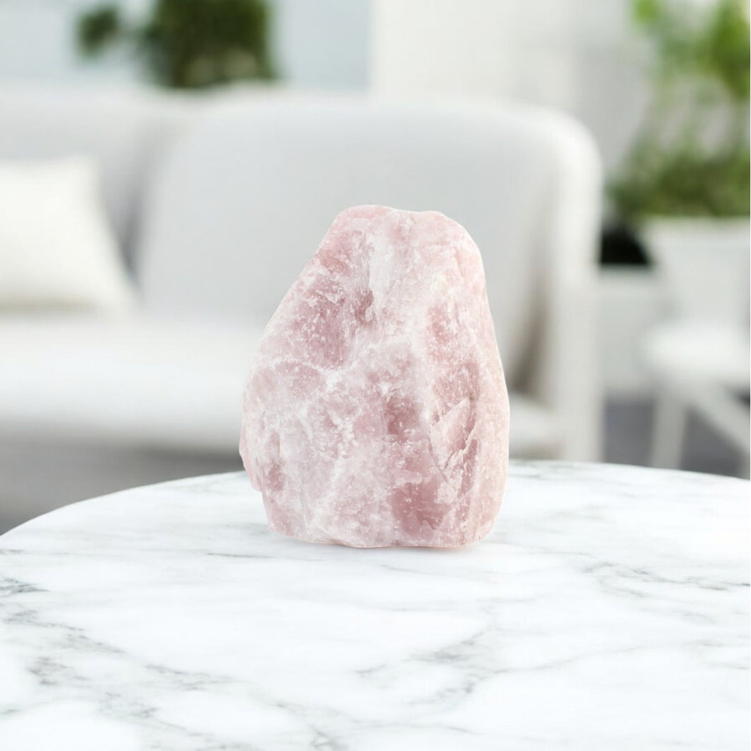 Large rose quartz crystal tower 11.3kg | ASH&STONE Crystal Shop Auckland NZ