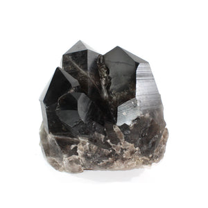 Large smoky quartz crystal clustered points 10.35kg | ASH&STONE Crystal Shop Auckland NZ