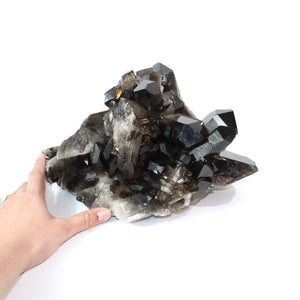 Large smoky quartz crystal cluster 6.99kg | ASH&STONE Crystals Shop Auckland NZ