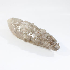 Large smoky quartz laser elestial crystal point 4.68kg | ASH&STONE Crystals Shop Auckland NZ