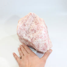 Load image into Gallery viewer, Large rose quartz crystal chunk | ASH&amp;STONE Crystals Shop Auckland NZ
