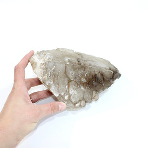 Large smoky citrine elestial crystal 2.87kg | ASH&STONE Crystals Shop Auckland NZ