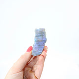 Lavender Labradorite Crystal Slice. Free express shipping NZ & Australia. Shop labradorite crystals at ASH&STONE online or visit our Auckland crystal shop. AfterPay available.