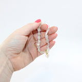 Moonstone with Rose Quartz Heart crystal bracelet | ASH&STONE jewellery shop Auckland NZ. AfterPay available.