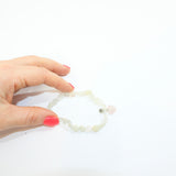 Moonstone with Rose Quartz Heart crystal bracelet | ASH&STONE jewellery shop Auckland NZ. AfterPay available.