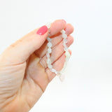 Moonstone with Rose Quartz Heart crystal bracelet | ASH&STONE jewellery shop Auckland NZ. AfterPay available.
