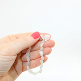 Moonstone with Rose Quartz Heart crystal bracelet | ASH&STONE jewellery shop Auckland NZ. AfterPay available.