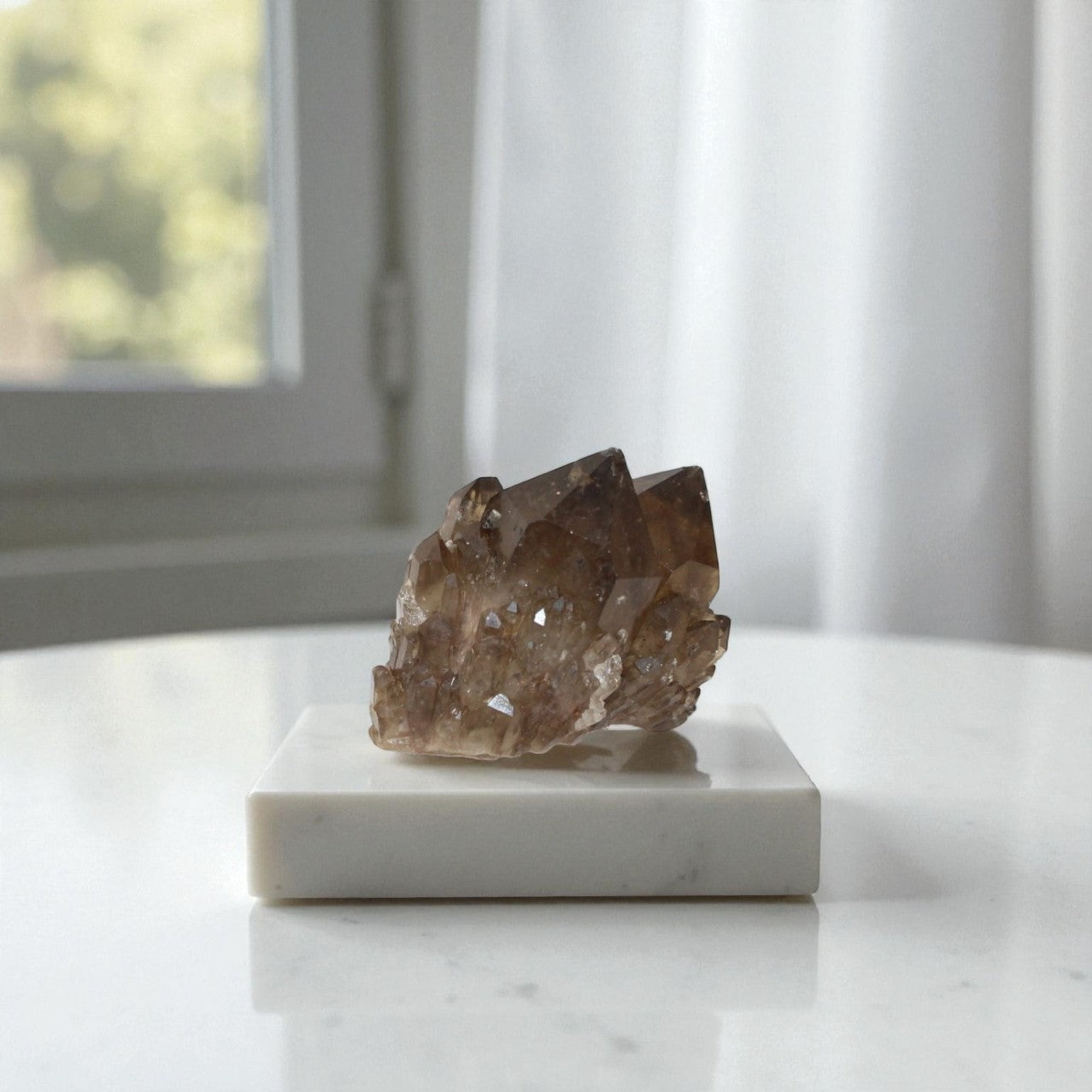 Natural Kundalini Citrine Crystal Point | ASH&STONE premium online crystals, free express shipping NZ