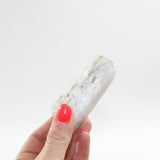Natural Kunzite crystal chunk. Free express shipping NZ & Australia. Shop Kunzite crystals at ASH&STONE online or visit our Auckland crystal shop. AfterPay available.
