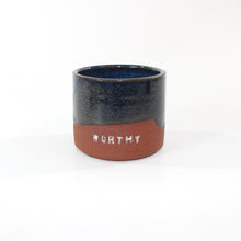 Load image into Gallery viewer, NZ handmade ceramic &#39;love&#39; tumbler | ASH&amp;STONE Ceramics Shop Auckland NZ
