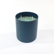 Load image into Gallery viewer, Large Christmas candle amazonite | ASH&amp;STONE Crystal Shop Auckland NZ
