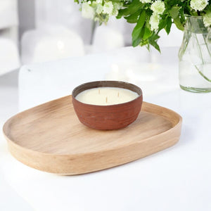 Medium NZ-made ceramic candle bowl | ASH&STONE Ceramics Shop Auckland NZ
