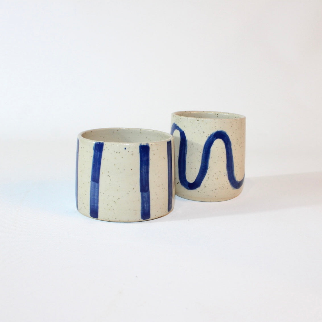 Bespoke NZ handmade ceramic tumbler set of 2 | ASH&STONE Ceramics Shop Auckland NZ