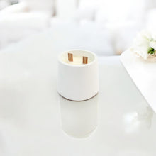 Load image into Gallery viewer, NZ-made hand-poured white concrete candle | ASH&amp;STONE Candle Shop Auckland NZ
