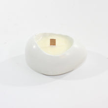 Load image into Gallery viewer, NZ-made hand-poured white concrete candle | ASH&amp;STONE Candle Shop Auckland NZ
