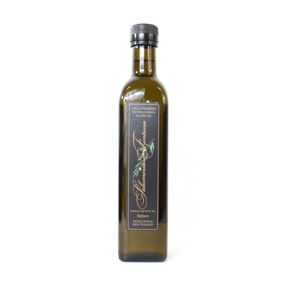 NZ-made 2023 premium single estate olive oil | award winning artisan oils by Salumeria Fontana