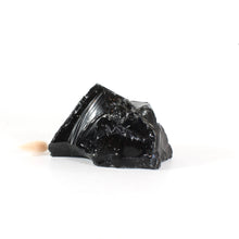 Load image into Gallery viewer, Black obsidian raw chunk | ASH&amp;STONE Crystals Shop Auckland NZ
