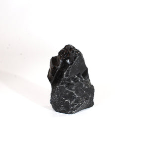 Black obsidian chunk cut base | ASH&STONE Crystals Shop Auckland NZ