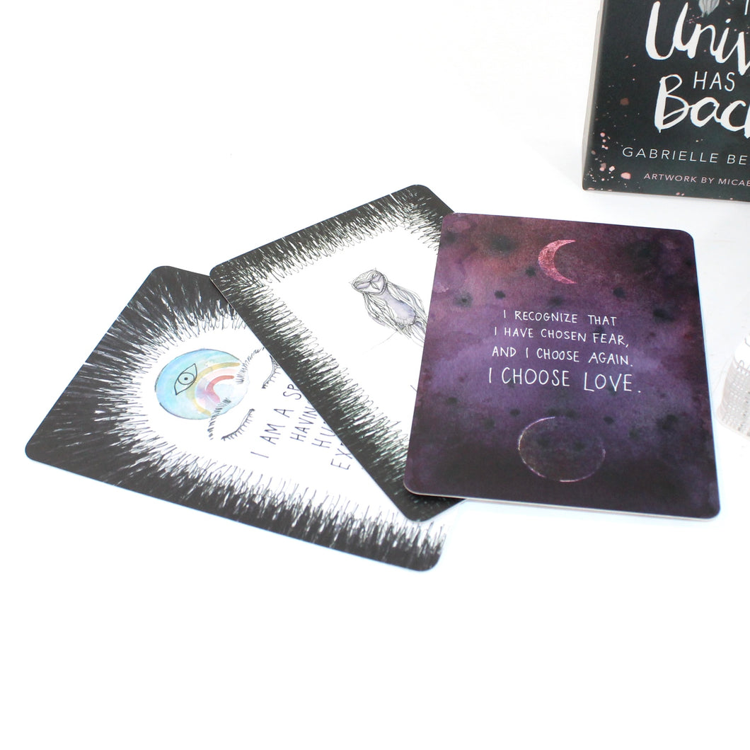 The Universe Has Your Back Oracle Cards | ASH&STONE Crystals Shop Auckland NZ