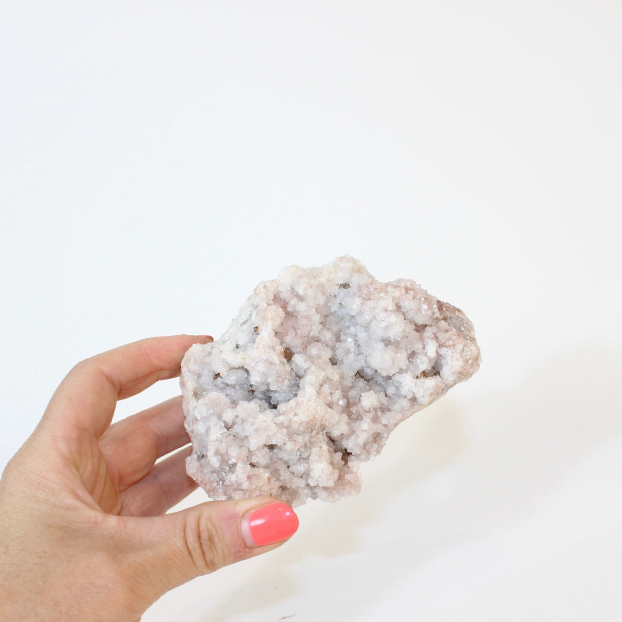 Pink Amethyst Crystal Cluster | ASH&STONE premium crystals online, free express shipping. 