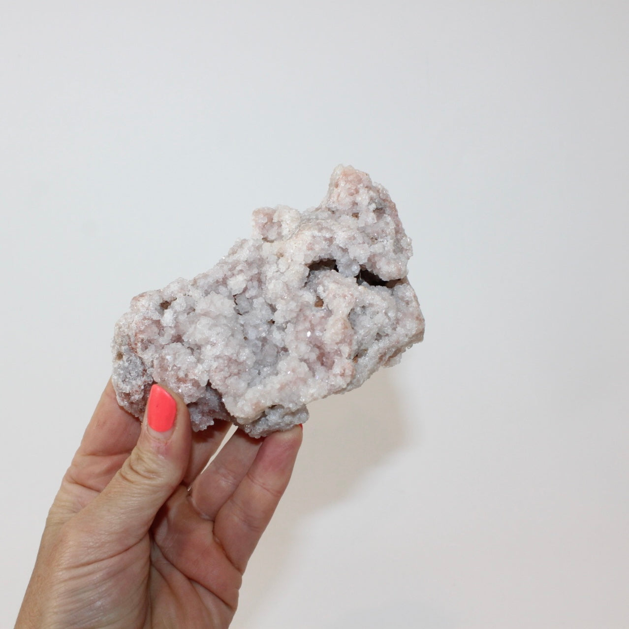 Pink Amethyst Crystal Cluster | ASH&STONE premium crystals online, free express shipping. 
