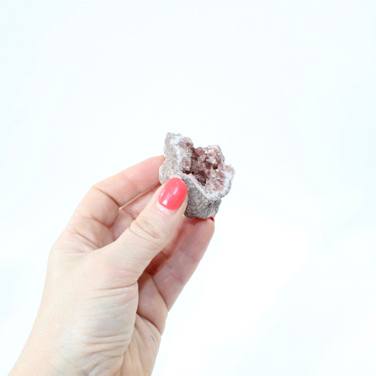 Pink Amethyst Crystal Geode | ASH & STONE, Free express shipping, afterpay available, NZ